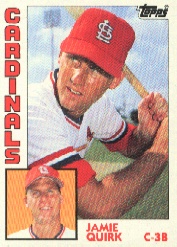 1984 Topps      671     Jamie Quirk